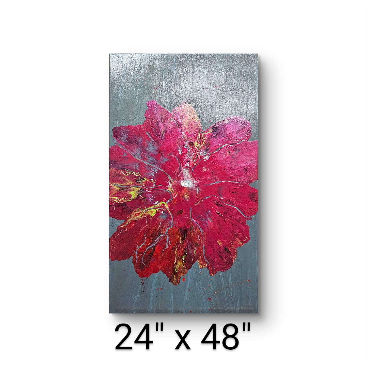 Acrylic Painting by Artist Maria LaCour 24" x 48"