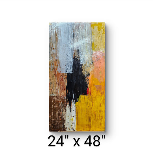 AA005 - Acrylic Painting by Artist Maria LaCour 24" x 48"