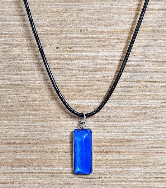 AA012 - Necklace Pendants 10mm x 25mm Rectangle - Hand Painted Many Styles