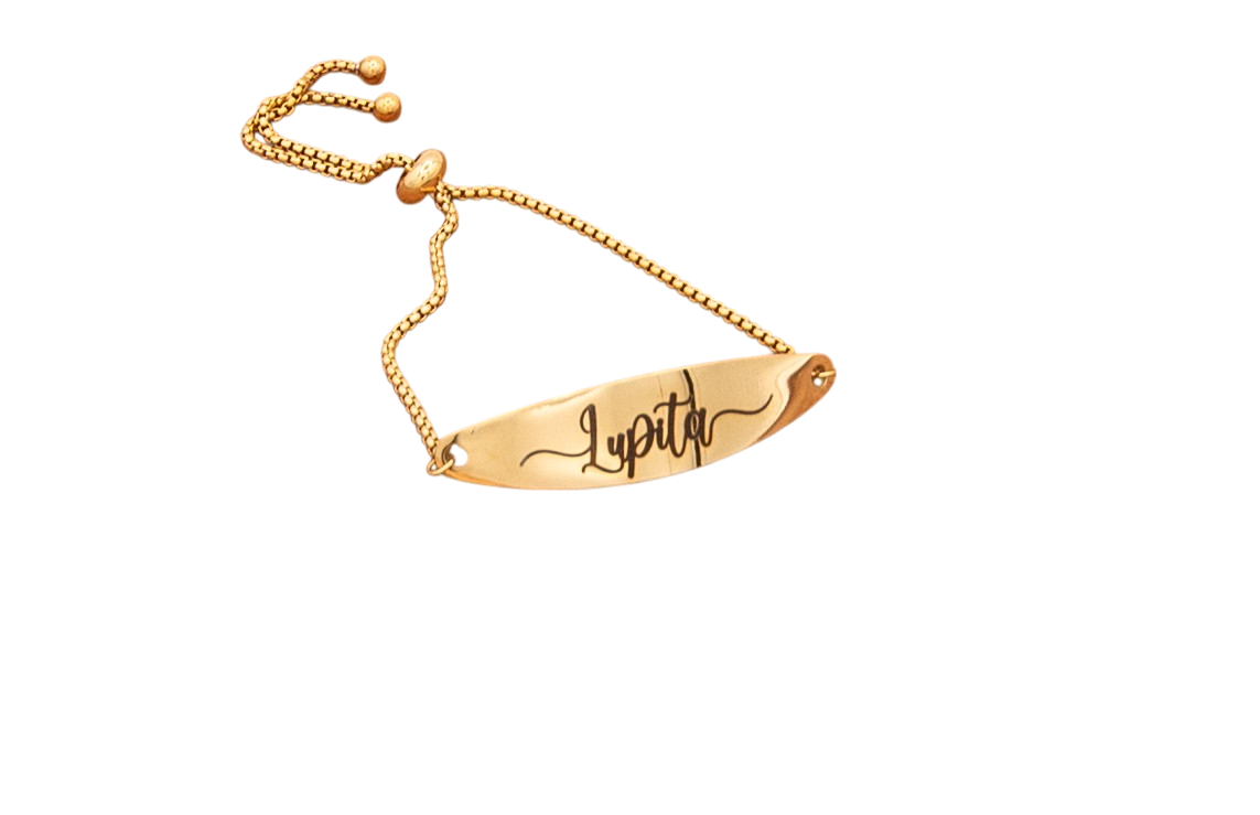 Bracelet, Bar Oblong Silver or Gold