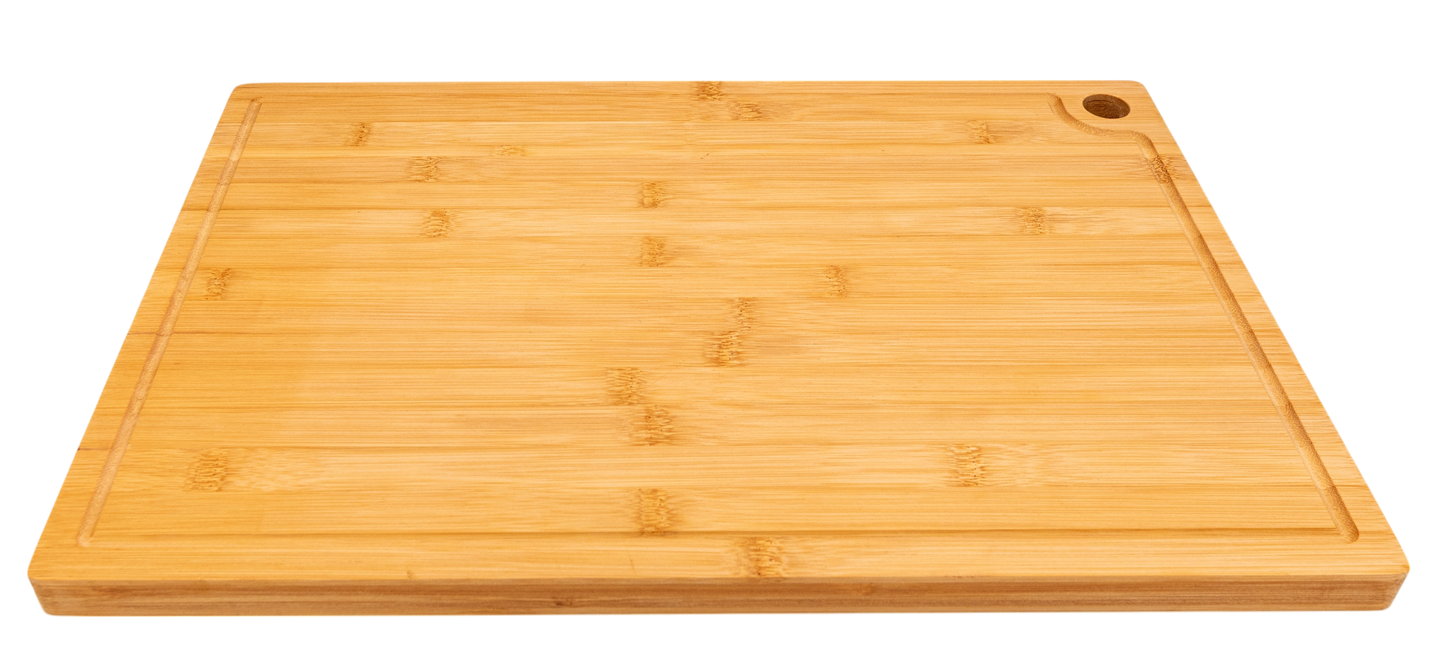 Cutting/Charcuterie Board Bamboo 12" x 18" x 3/4" Engravable Completely Customizable