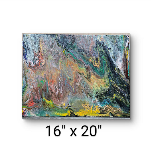 Acrylic Painting by Artist Maria LaCour 16" x 20"