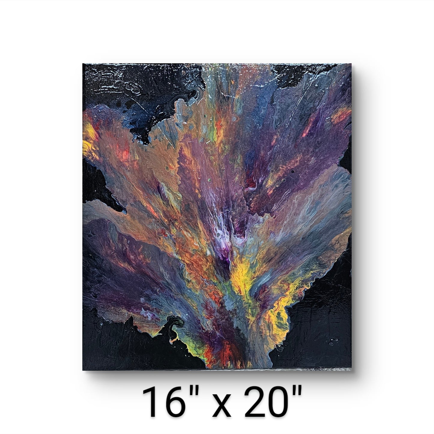 Acrylic Painting by Artist Maria LaCour 16" x 20"