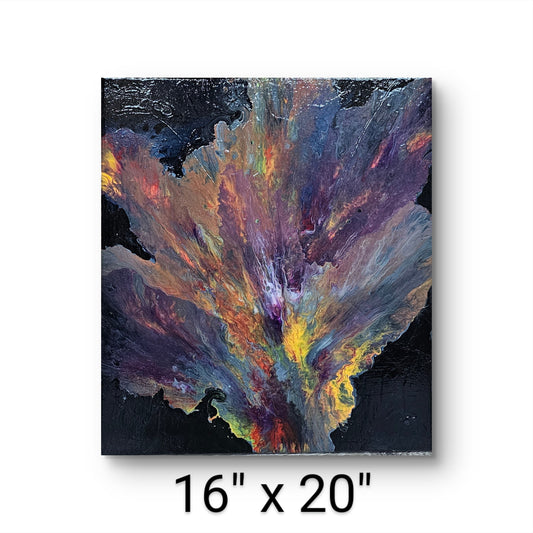 Acrylic Painting by Artist Maria LaCour 16" x 20"