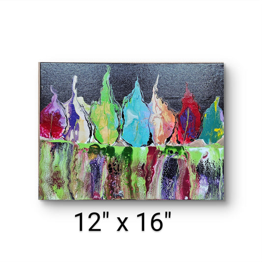 Acrylic Painting by Artist Maria LaCour 12" x 16"