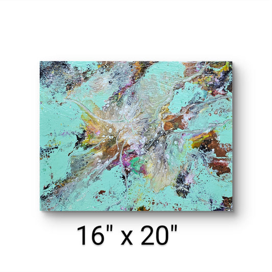Acrylic Painting by Artist Maria LaCour 16" x 20"