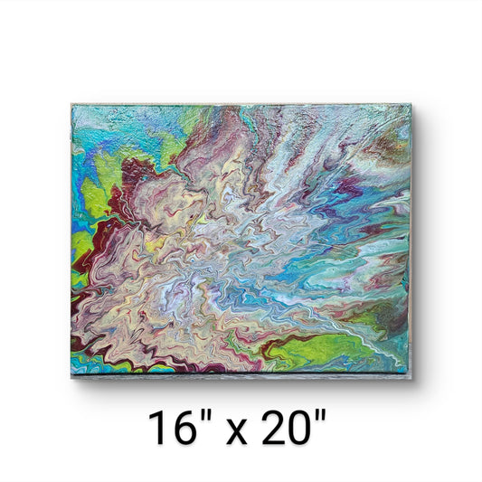 Acrylic Painting by Artist Maria LaCour 16" x 20"