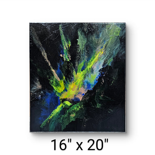 Acrylic Painting by Artist Maria LaCour 16" x 20"