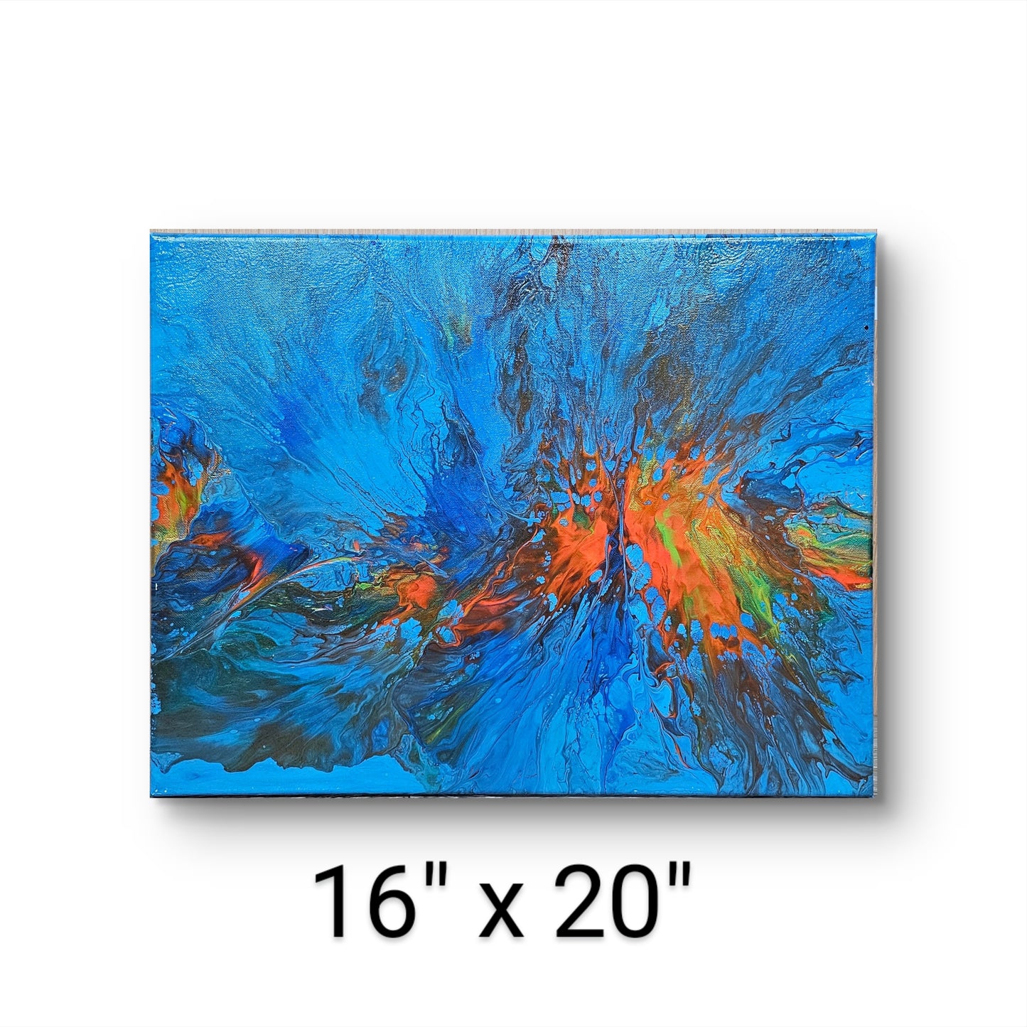Acrylic Painting by Artist Maria LaCour 16" x 20"