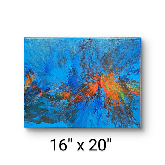 Acrylic Painting by Artist Maria LaCour 16" x 20"