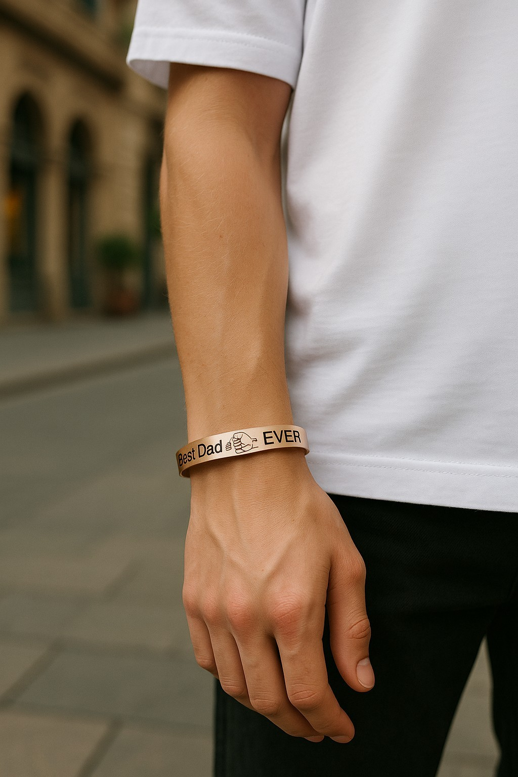 Bracelet, Bangle Stainless Steel Bar 1/2"