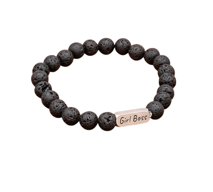 Bracelet Beaded Stone - Turquoise, Tiger Eye, Pink Aventurine, Black