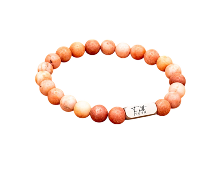 Bracelet Beaded Stone - Turquoise, Tiger Eye, Pink Aventurine, Black